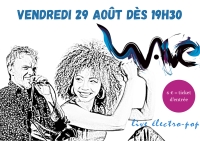 SOIRÉE ELECTRO-POP GROUPE WAVE DUO