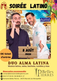 SOIRÉE LATINO - DUO ALMA
